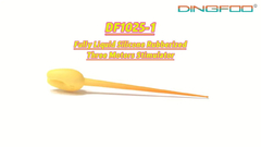 डिंगफू सेक्स टॉय फैक्टरी DF1025-1 पूरी तरह से तरल सिलिकॉन रबरित तीन मोटर्स उत्तेजक
