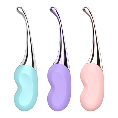 Dingfoo Compact Size Silicone Clitoris Stimulator Toy Battery Powered DF946