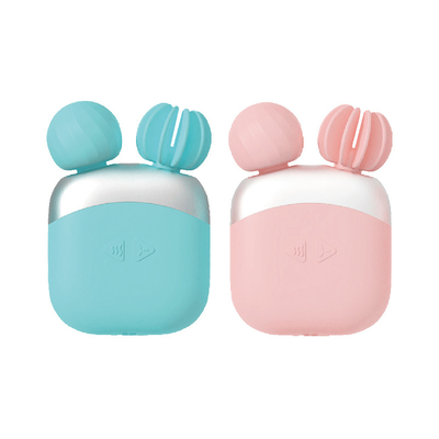 Rechargeable Silicone Rotating Vibrating Stimulator IPX7 Waterproof  DF949