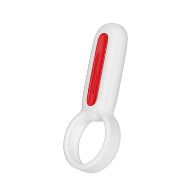 Comfortable Vibrating Button Battery Powered Cock Ring 150mAh Battery Capacity DF301