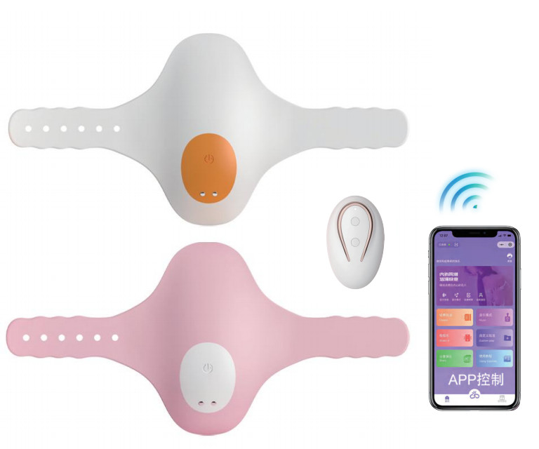Waterproof Silicone Wearable Butterfly Vibrator App Controlled Wearable Vibrator CM906