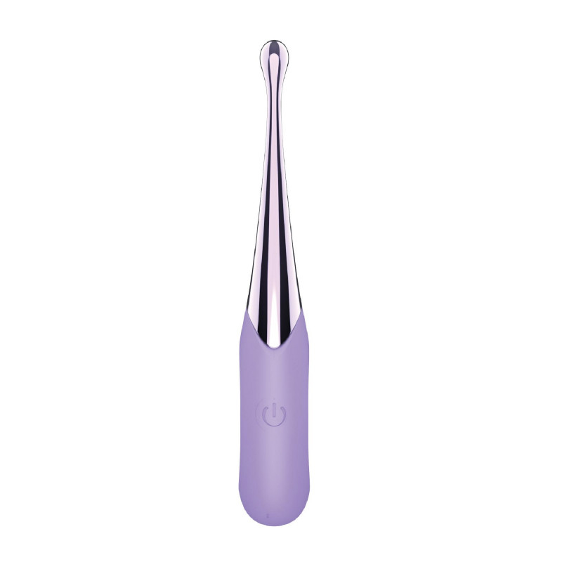 Dingfoo Compact Size Silicone Clitoris Stimulator Toy Battery Powered DF946