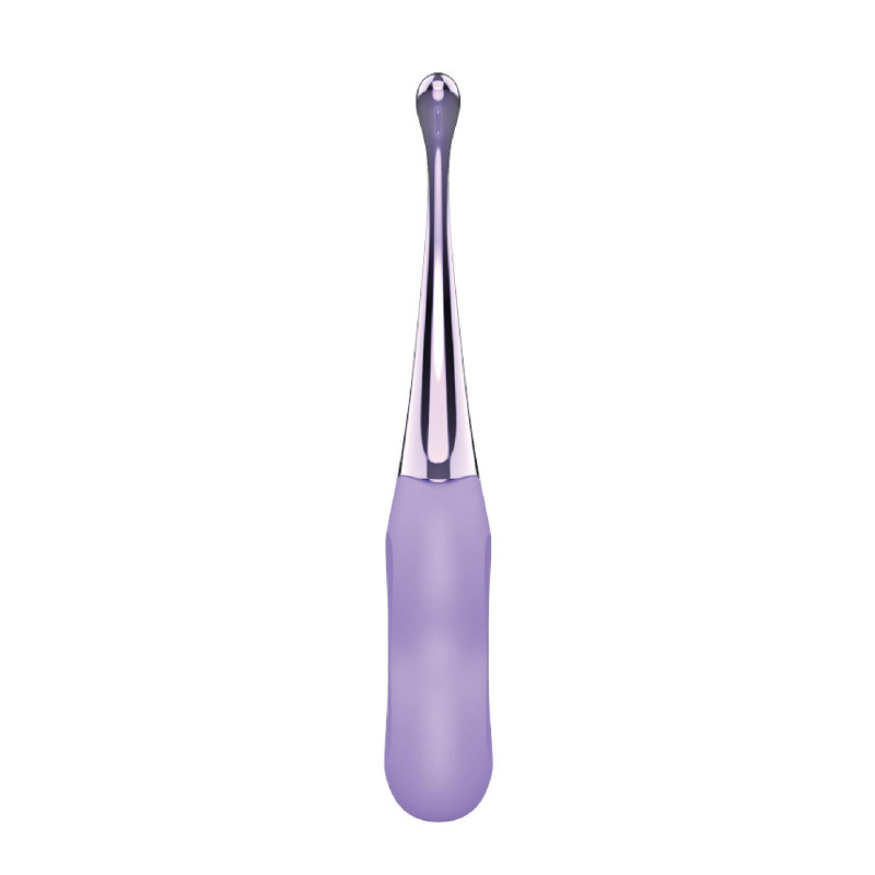 Dingfoo Compact Size Silicone Clitoris Stimulator Toy Battery Powered DF946