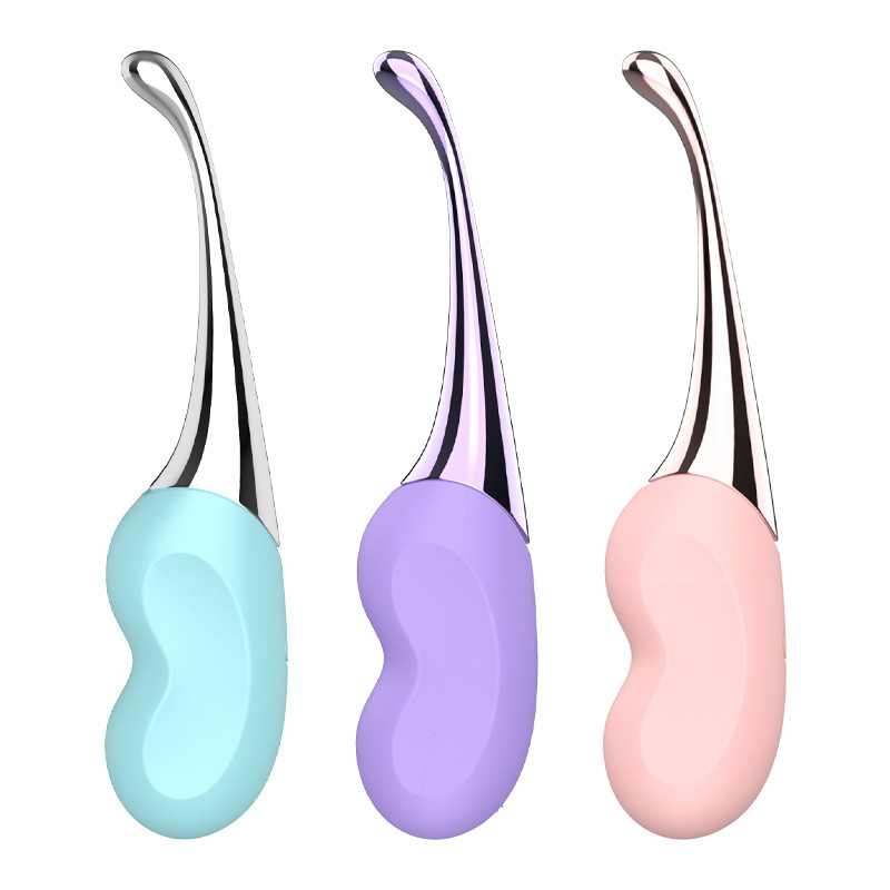 Dingfoo Compact Size Silicone Clitoris Stimulator Toy Battery Powered DF946