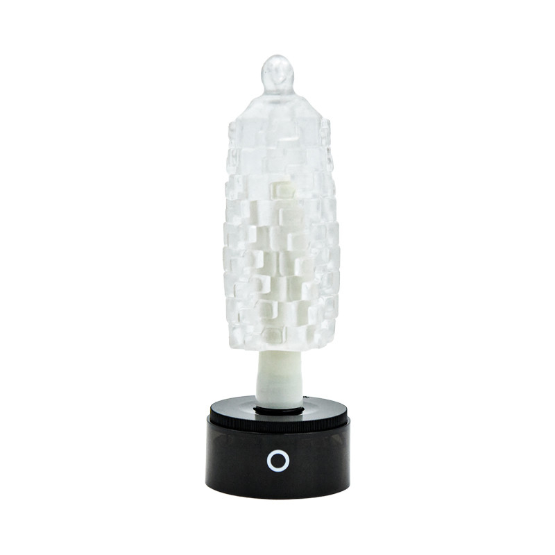 Dustproof Design TPE Male Masturbators Nightlight Heating Masturbator CM801