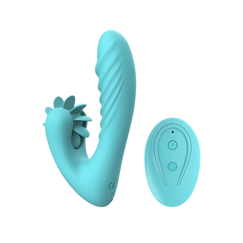 Heating Clitoral Stimulation Vibrator Remote Control Clit Stimulator IPX7 DF1007