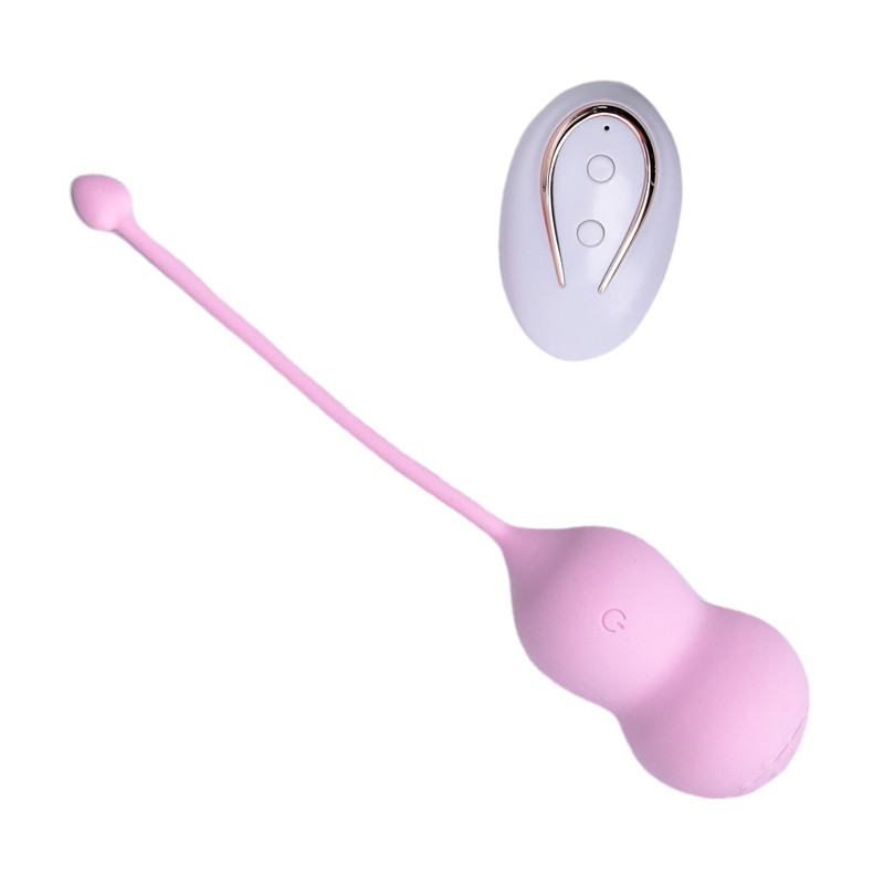 Rechargeable Silicone Vibrating Kegel Ball Love Egg IPX5 Waterproof  DF049