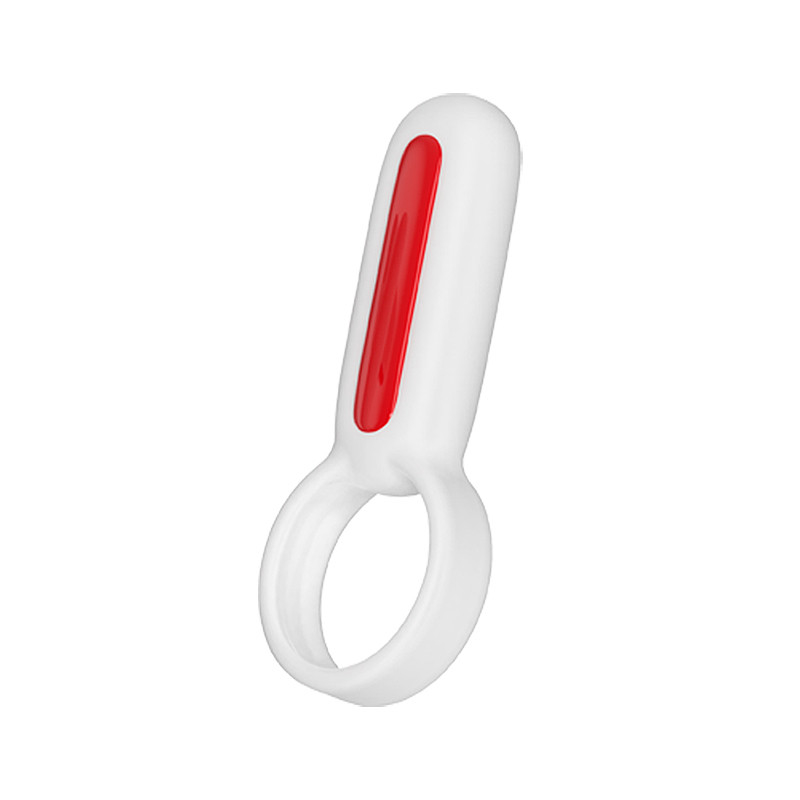 Comfortable Vibrating Button Battery Powered Cock Ring 150mAh Battery Capacity DF301