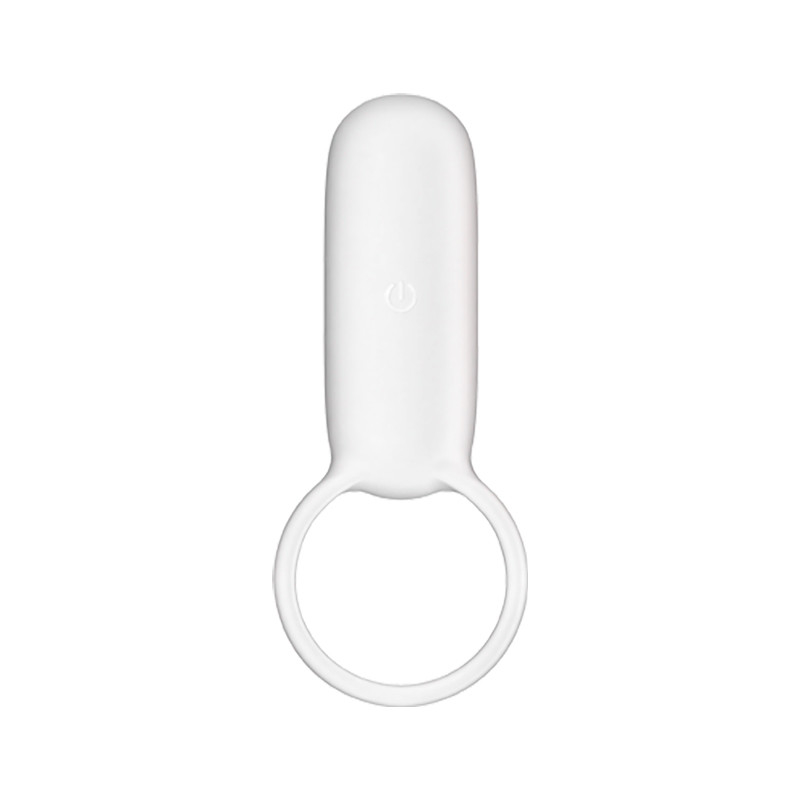Comfortable Vibrating Button Battery Powered Cock Ring 150mAh Battery Capacity DF301