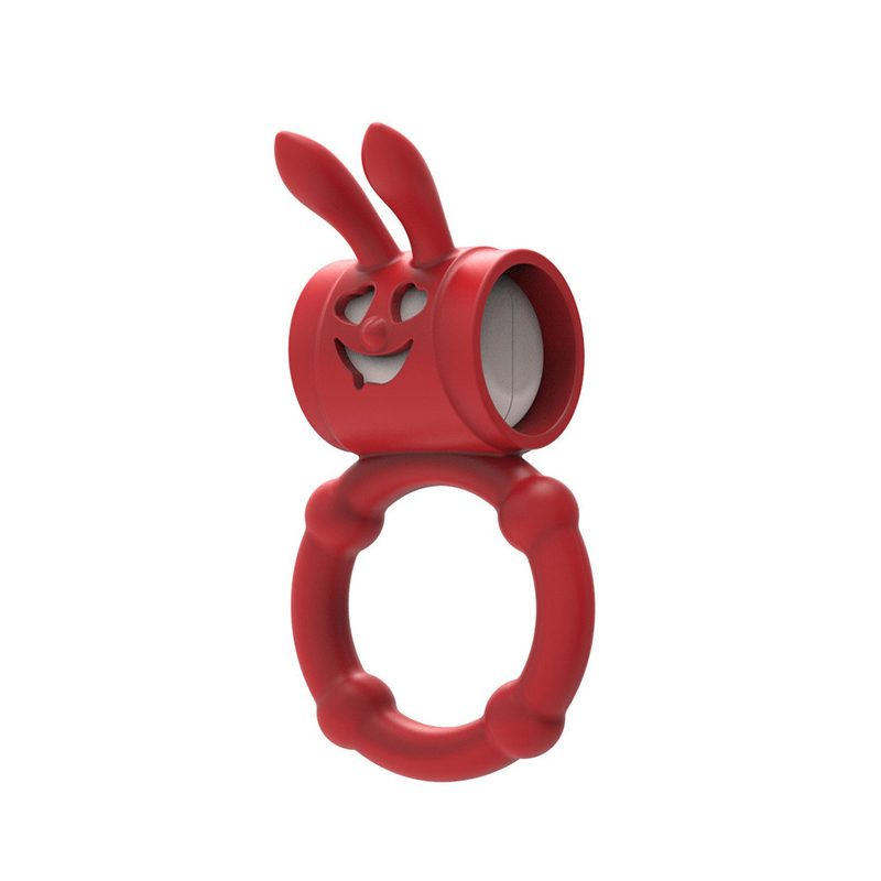 Passionate Rechargeable Vibrating Rabbit Cock Ring OEM ODM Service DF248