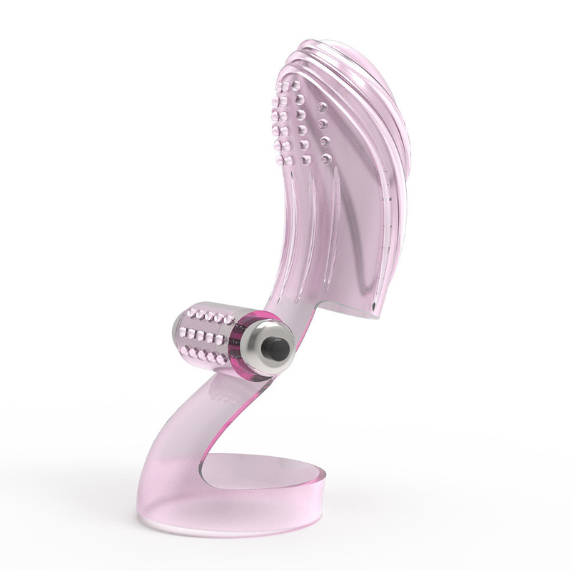 TPE ABS IPX5 Waterproof Small Finger Vibrator Sex Toy Low Noise DF012