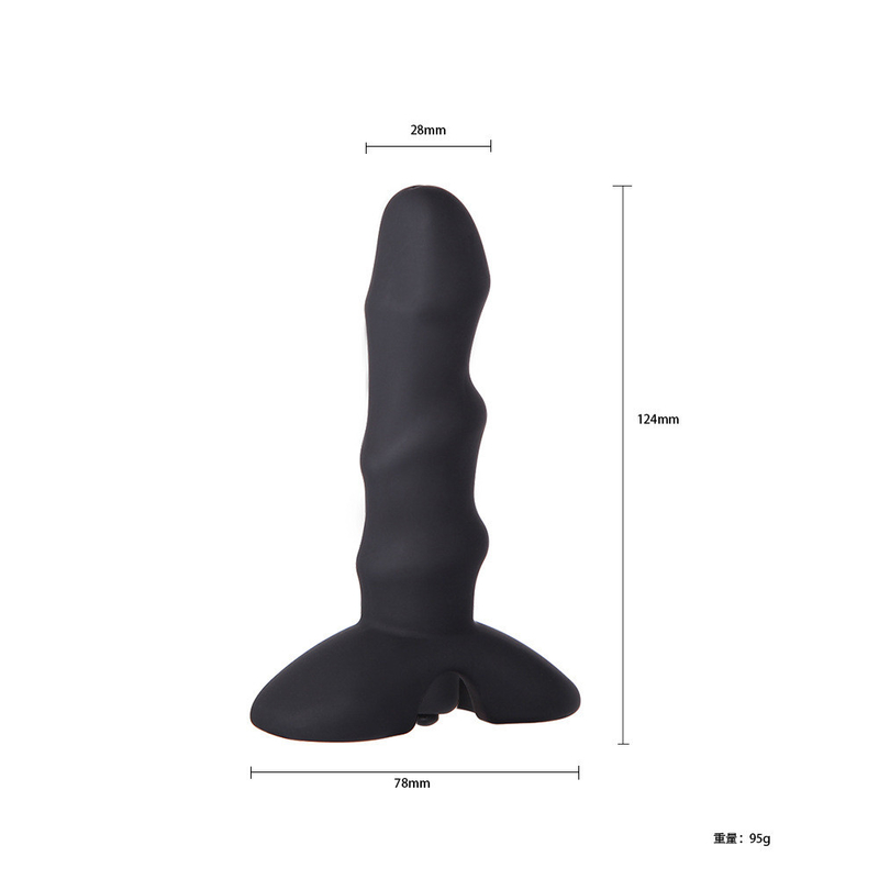 AAA Battery Powered Prostate Massage Anal Plug Vibrator IPX6 Waterproof  DF241