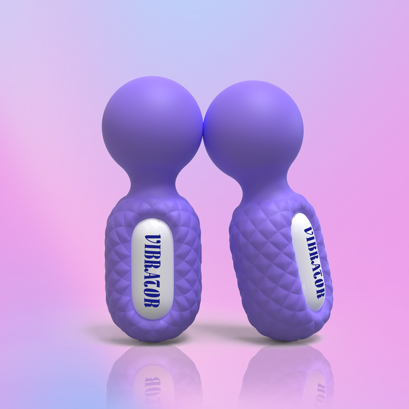 Adorable Design Ultrastrong Mini Wand Vibrator High Shock Absorption DF954